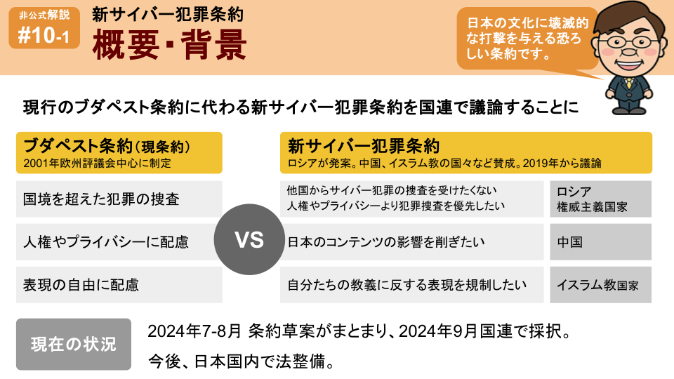 新サイバー犯罪条約